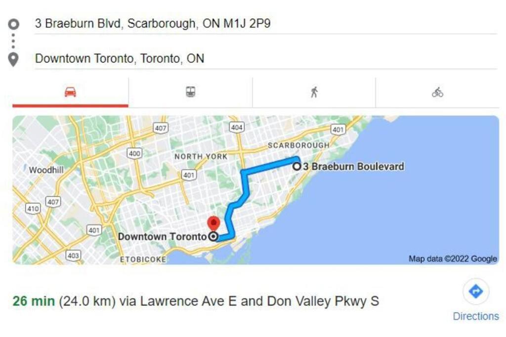 Lovely 2 Bedroom Basement Apartment In Toronto Bagian luar foto